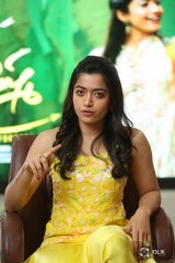 Rashmika Mandanna at Bheeshma Movie Interview